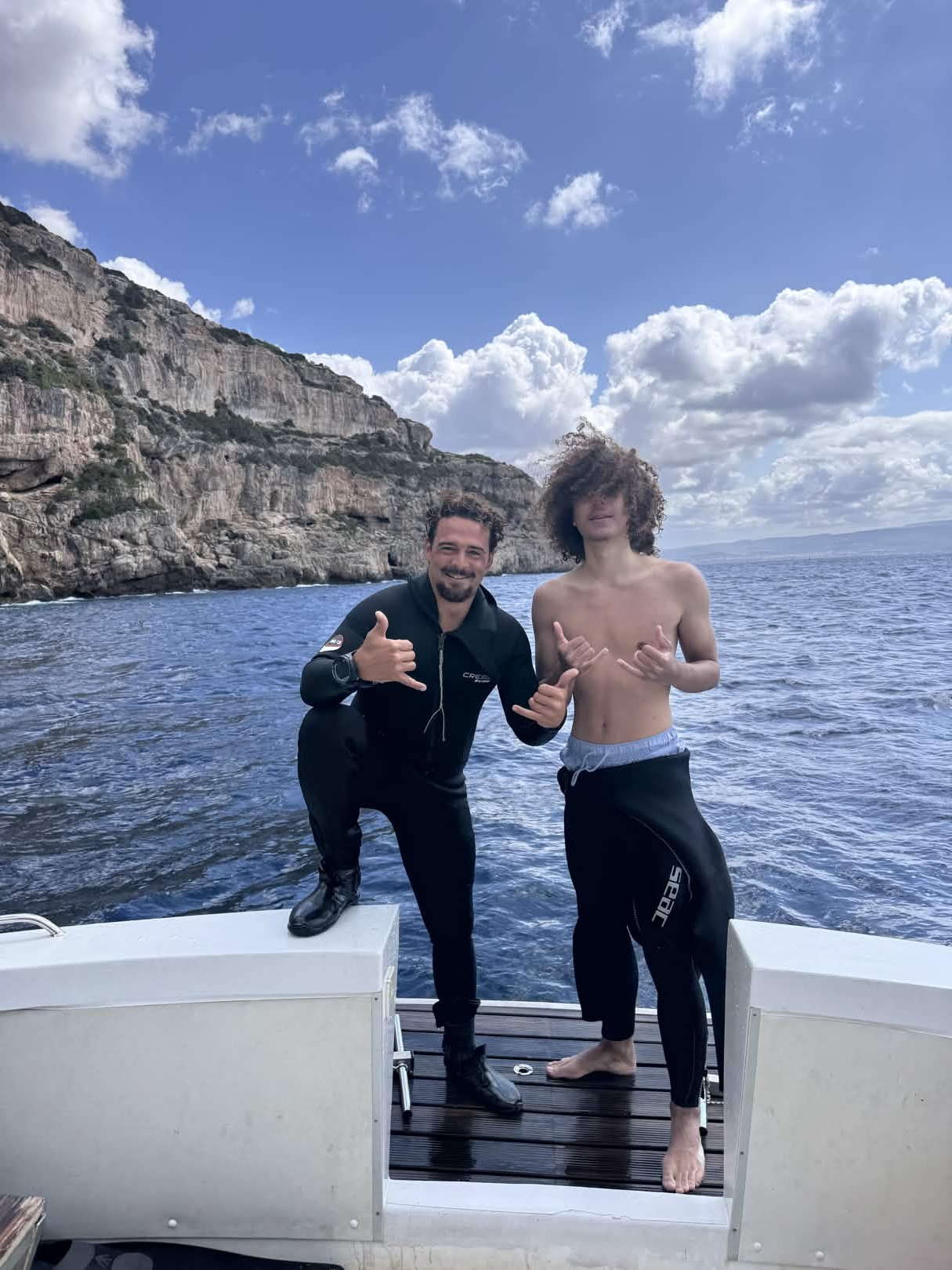 Diving